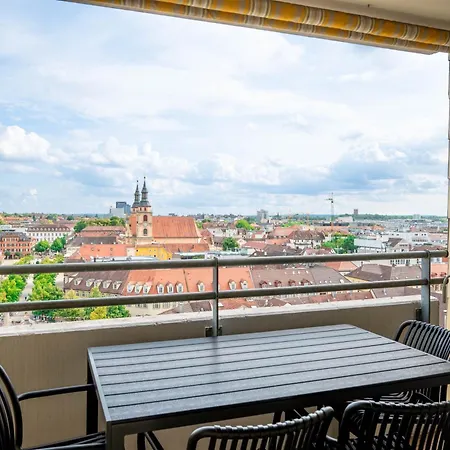 Malu - Ueber Den Daechern Der Stadt, Zentrum, Parkhaus, Panorama, Terrasse, Hoechste Der Stadt Apartament *